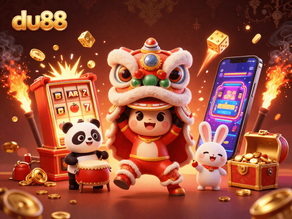 Experience the thrill of du88 with vibrant casino action featuring lively dance and jackpot excitement.