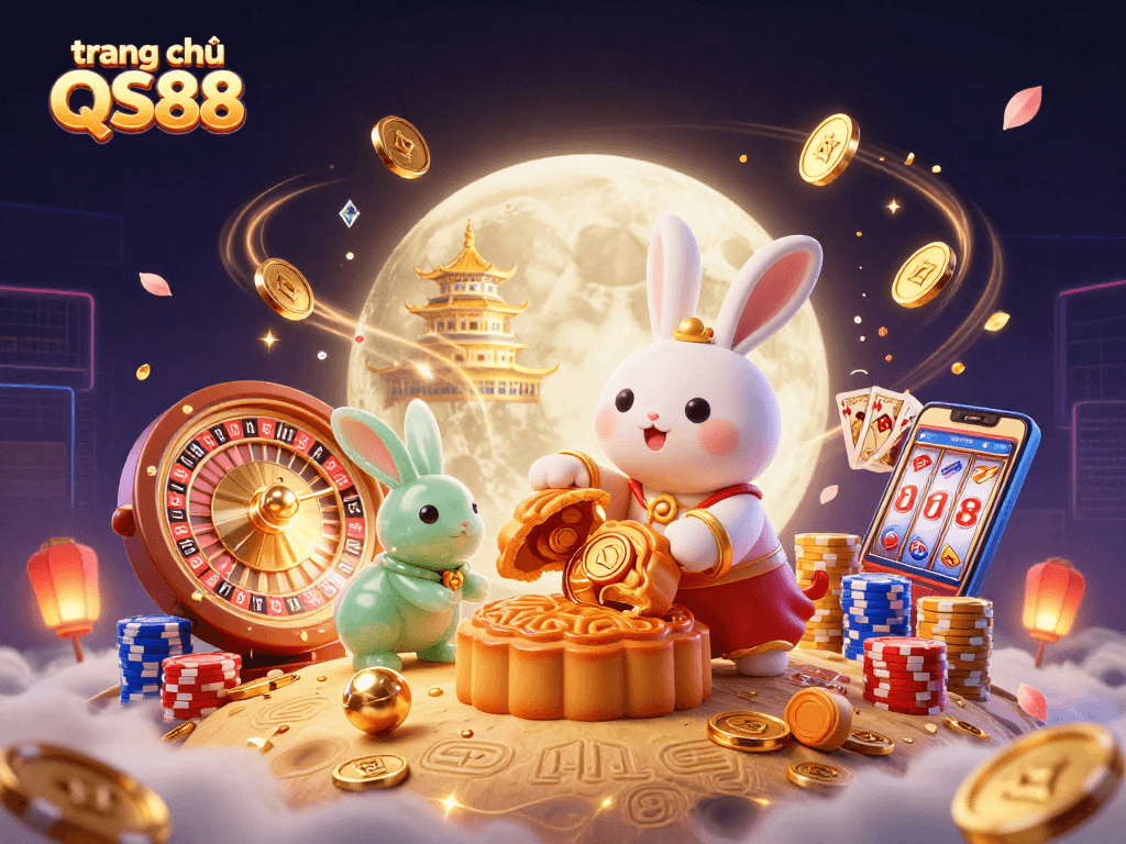 Experience the vibrant action of trang chủ QS88 with casino elements and folklore charm.
