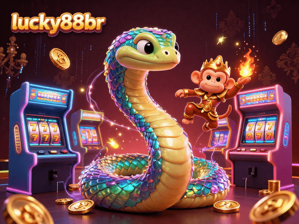 Experience the vibrant energy at lucky88br with dynamic gaming elements and rich illustrations.
