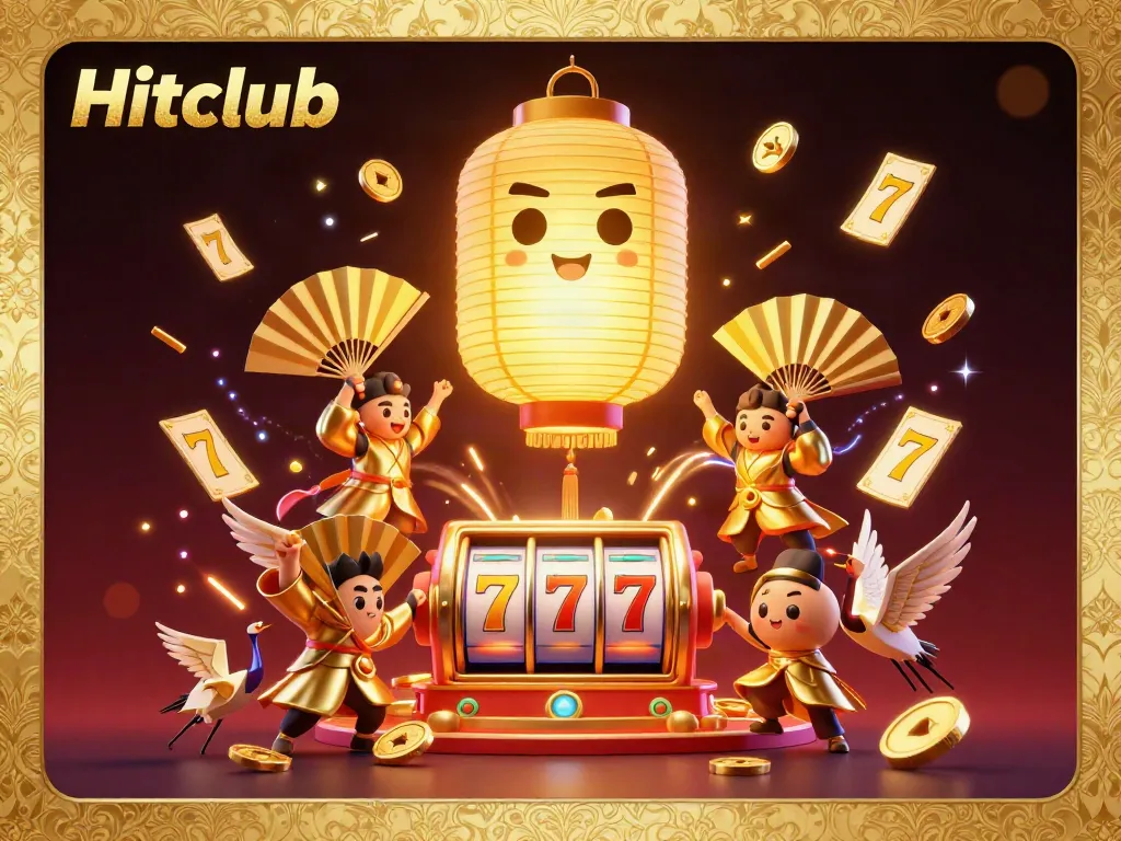 Experience thrilling games at Hitclub, featuring vibrant characters and dynamic slot elements.