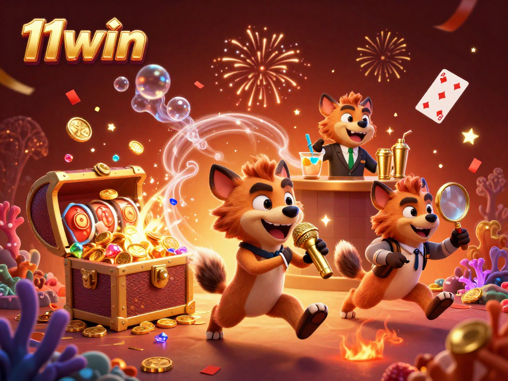 Join the fun at 11win comedy casino where hyenas entertain with laughs and luck!
