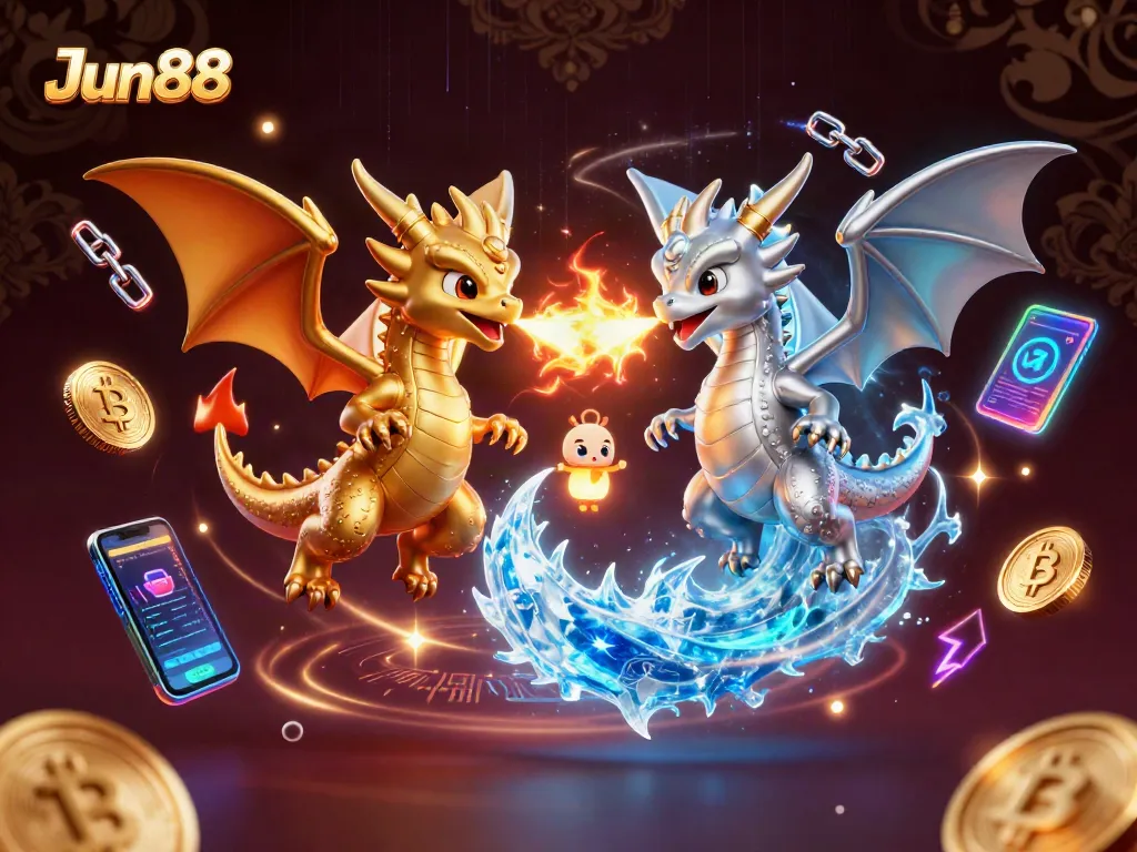 Win big with thrilling games at Jun88, featuring dynamic dragons and crypto elements.