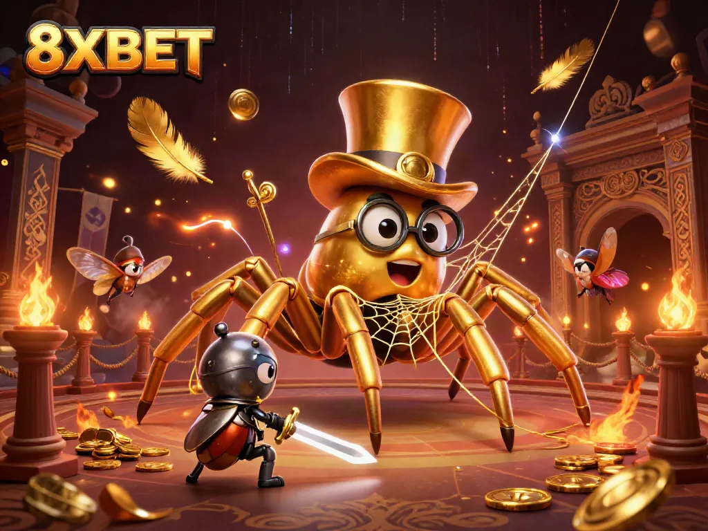 Engage in thrilling gameplay at 8XBET, featuring vibrant casino elements and adventure.