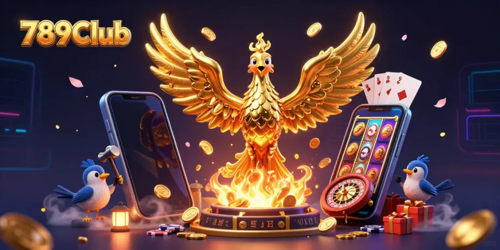 Win big with 789Club! Experience intense gaming excitement with gorgeous 3D golden phoenix and thrilling game elements.