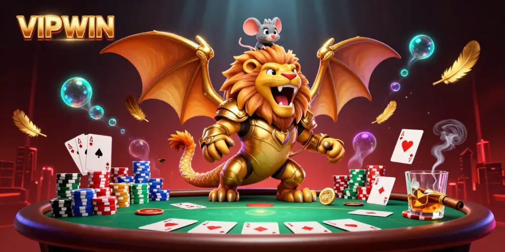 Engage in thrilling gameplay at VIPWIN with epic casino action featuring vibrant game elements.